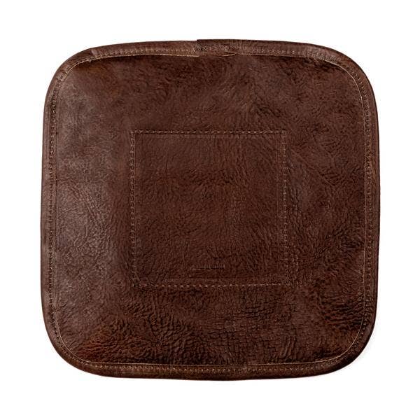 Campaign Waxed Canvas Desk Caddy: Hickory / Navy