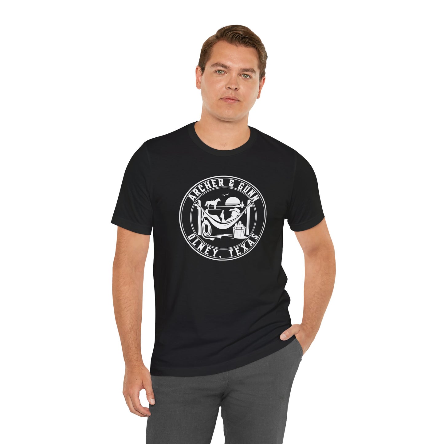 Relaxing Cowboy Short Sleeve Tee