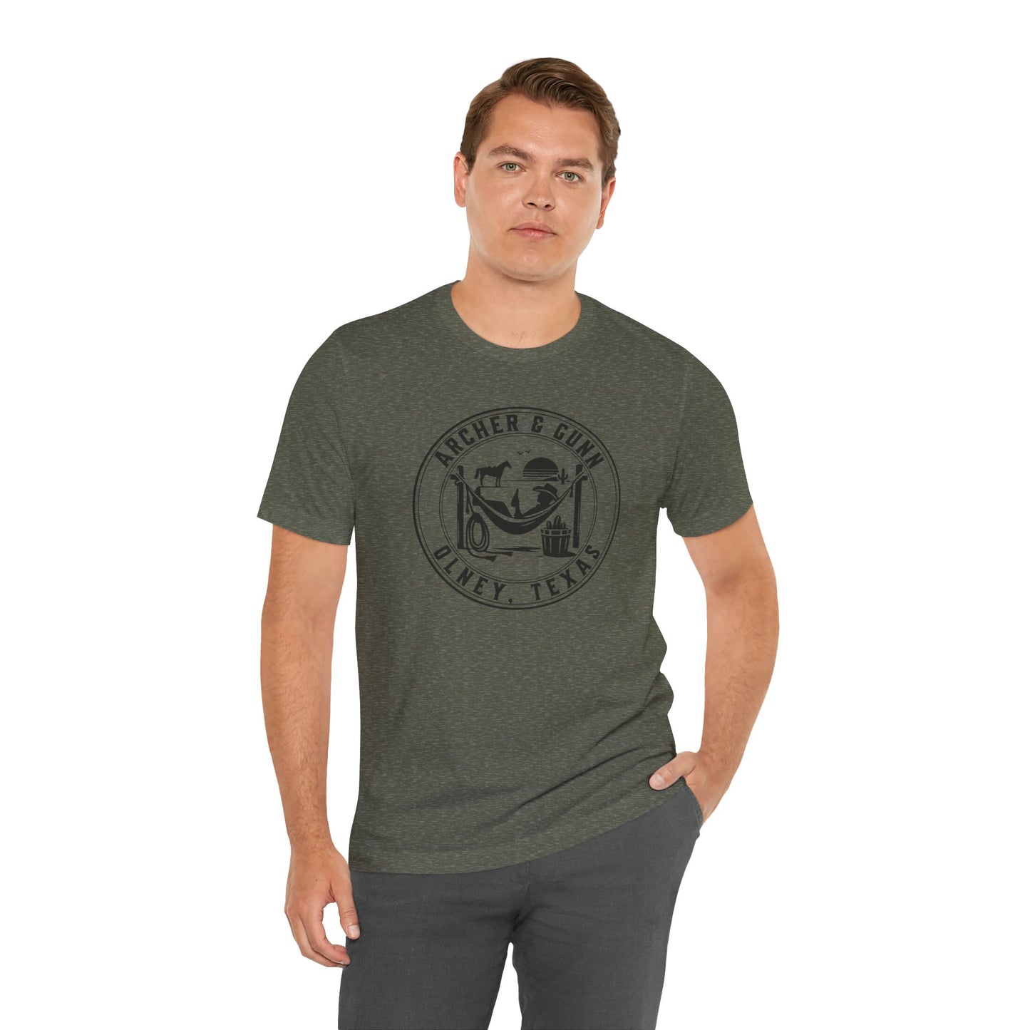 Relaxing Cowboy Short Sleeve Tee