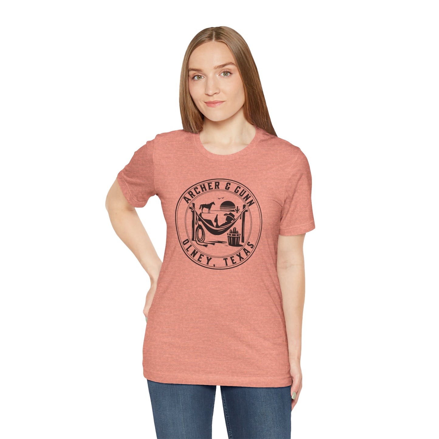 Relaxing Cowboy Short Sleeve Tee