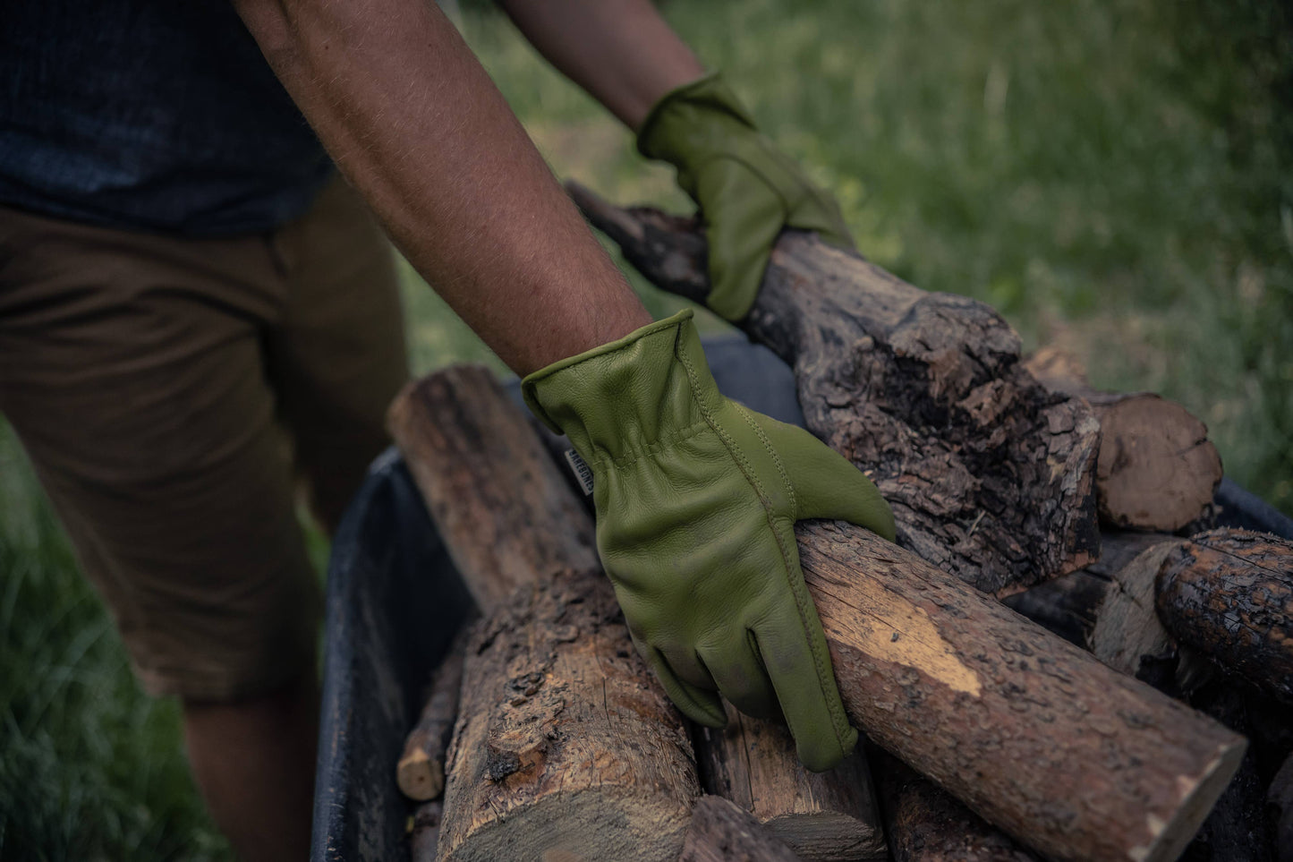 Classic Work Gloves: S/M / Natural Yellow