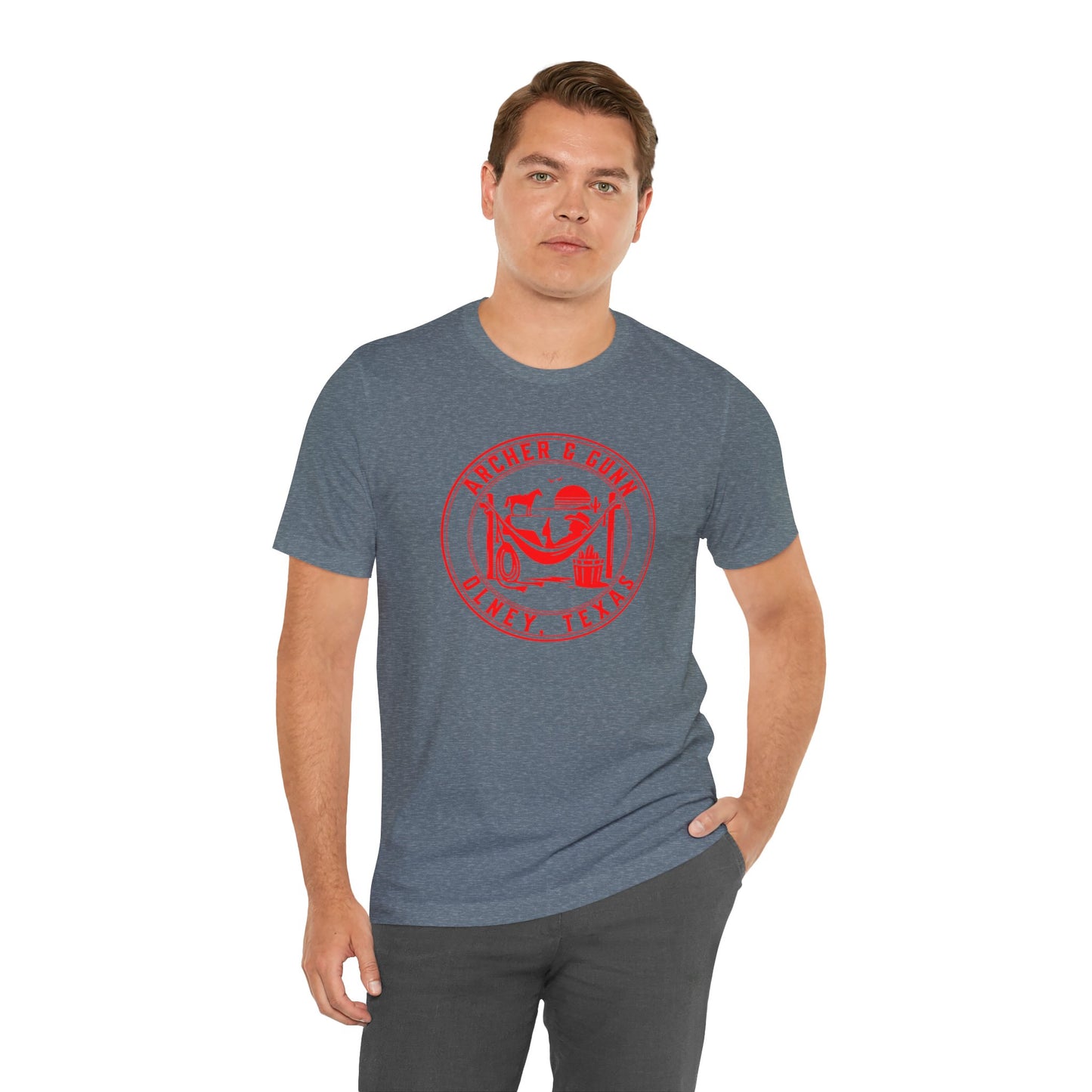 Relaxing Cowboy Short Sleeve Tee