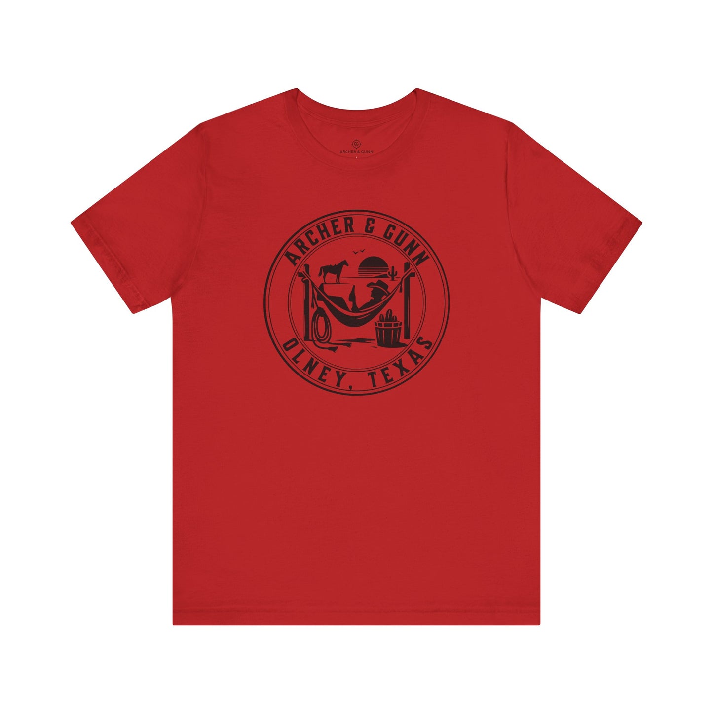 Relaxing Cowboy Short Sleeve Tee