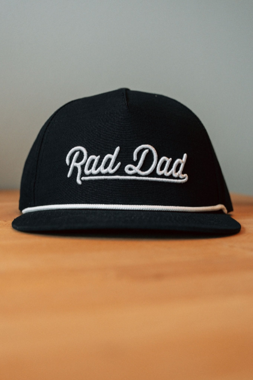 Cap - Classic Rad Dad - Black