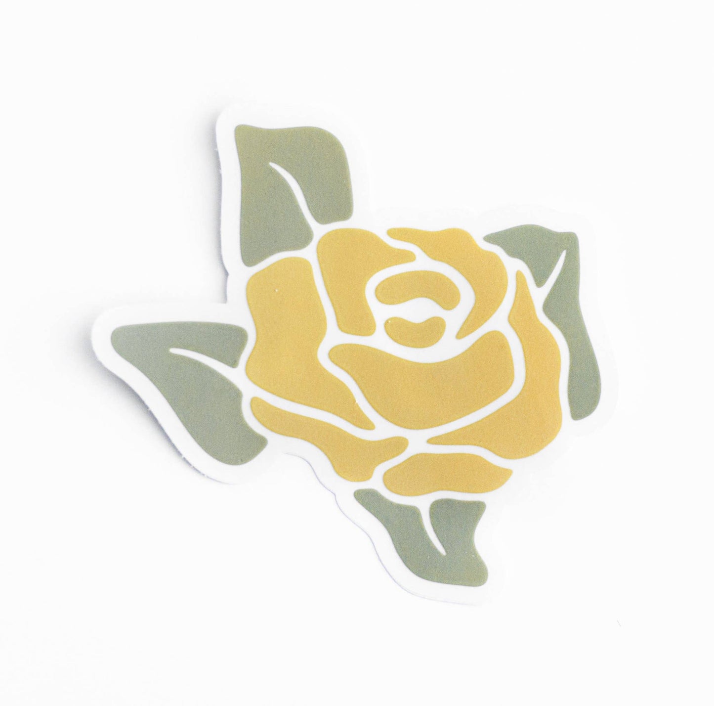 Yellow Rose Sticker