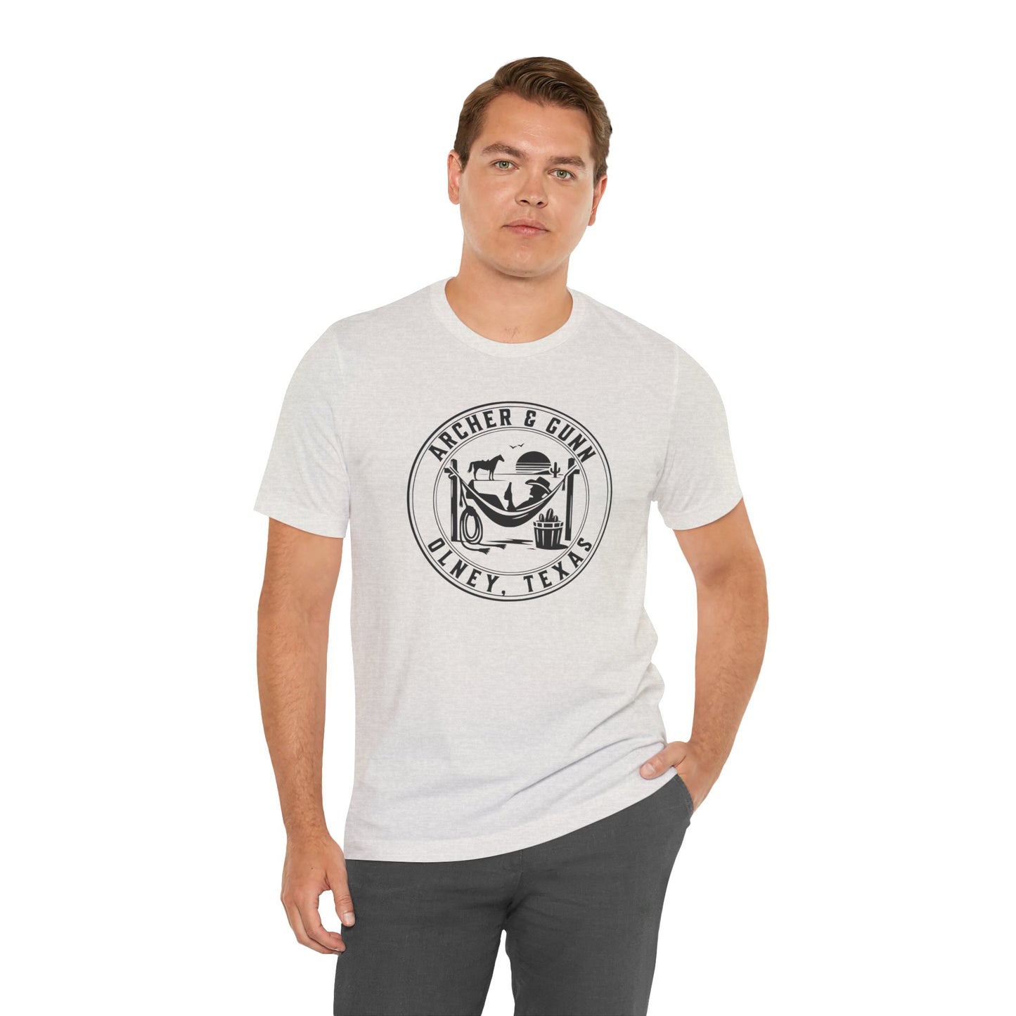 Relaxing Cowboy Short Sleeve Tee