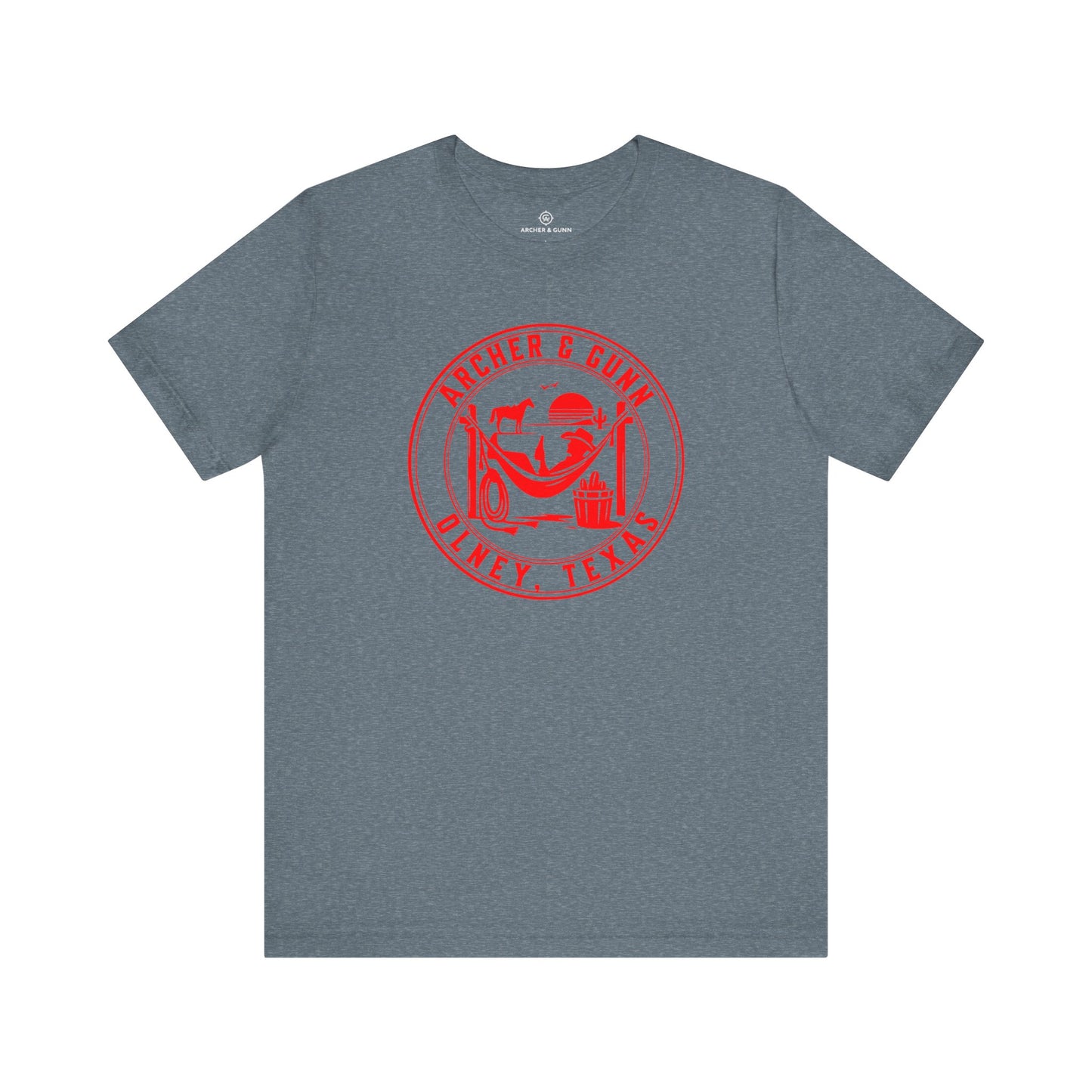 Relaxing Cowboy Short Sleeve Tee