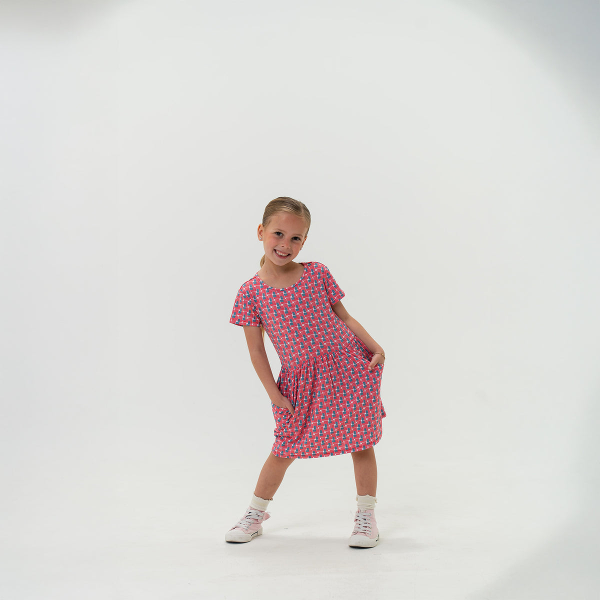 Youth Moxie Dress - American Flag