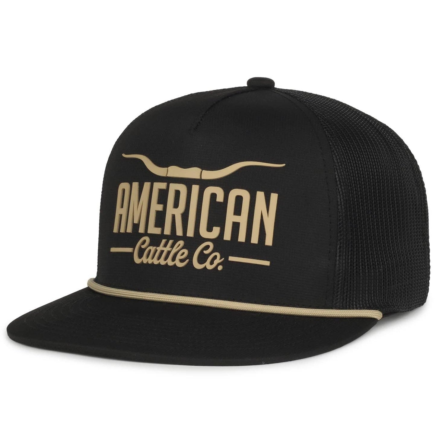 Longhorn Hat: Black Silicone