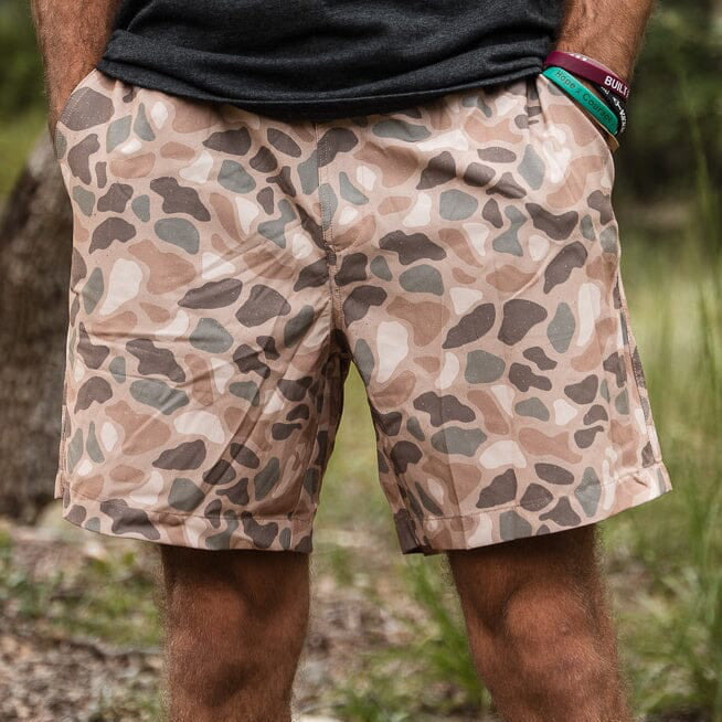 Athletic Short - Pintail Camo - Grey Liner