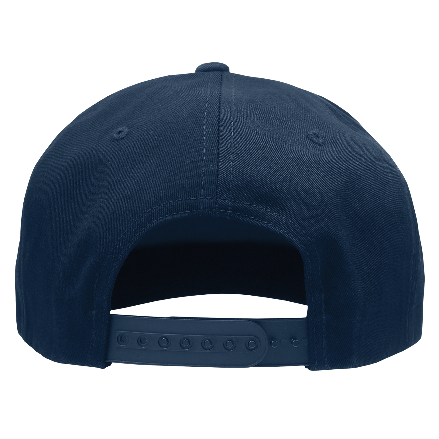 Decky 1041 - Classic Flat Bill Golf Hat with Rope, Snapback: Black