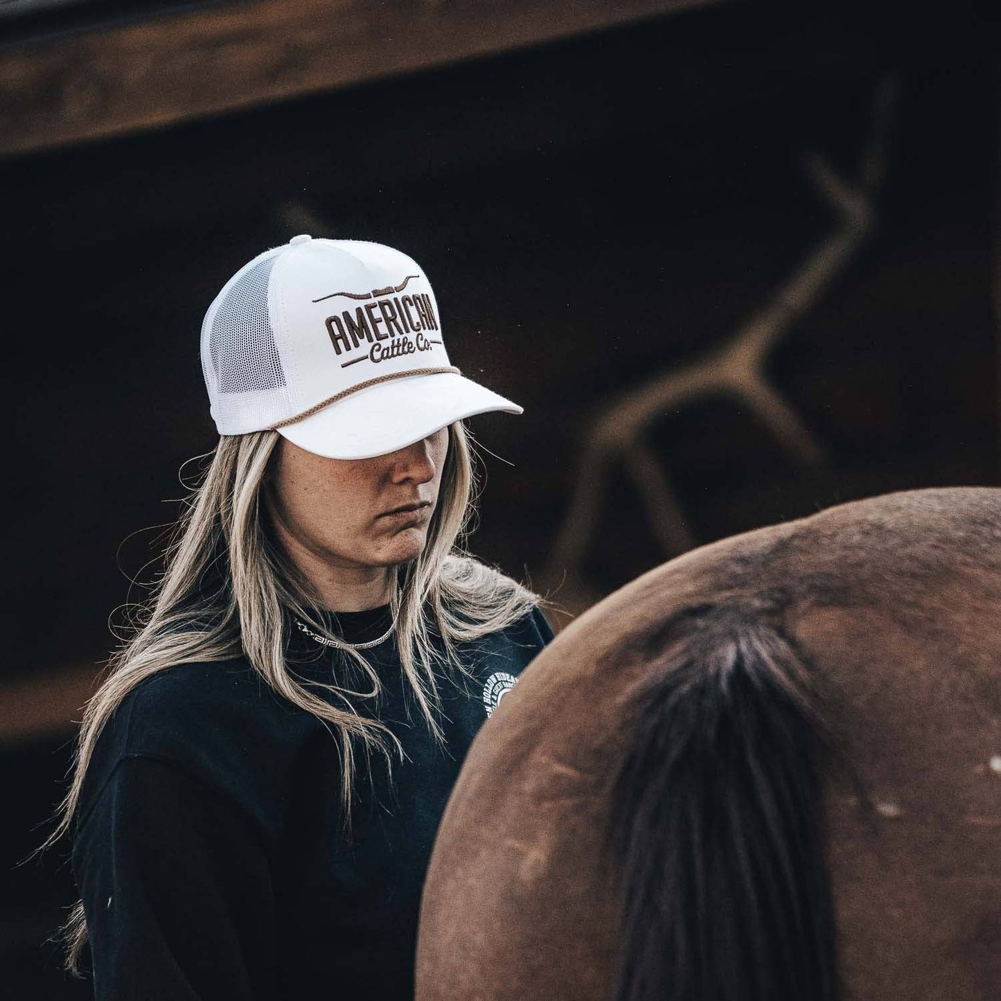 Longhorn Hat: Black Silicone