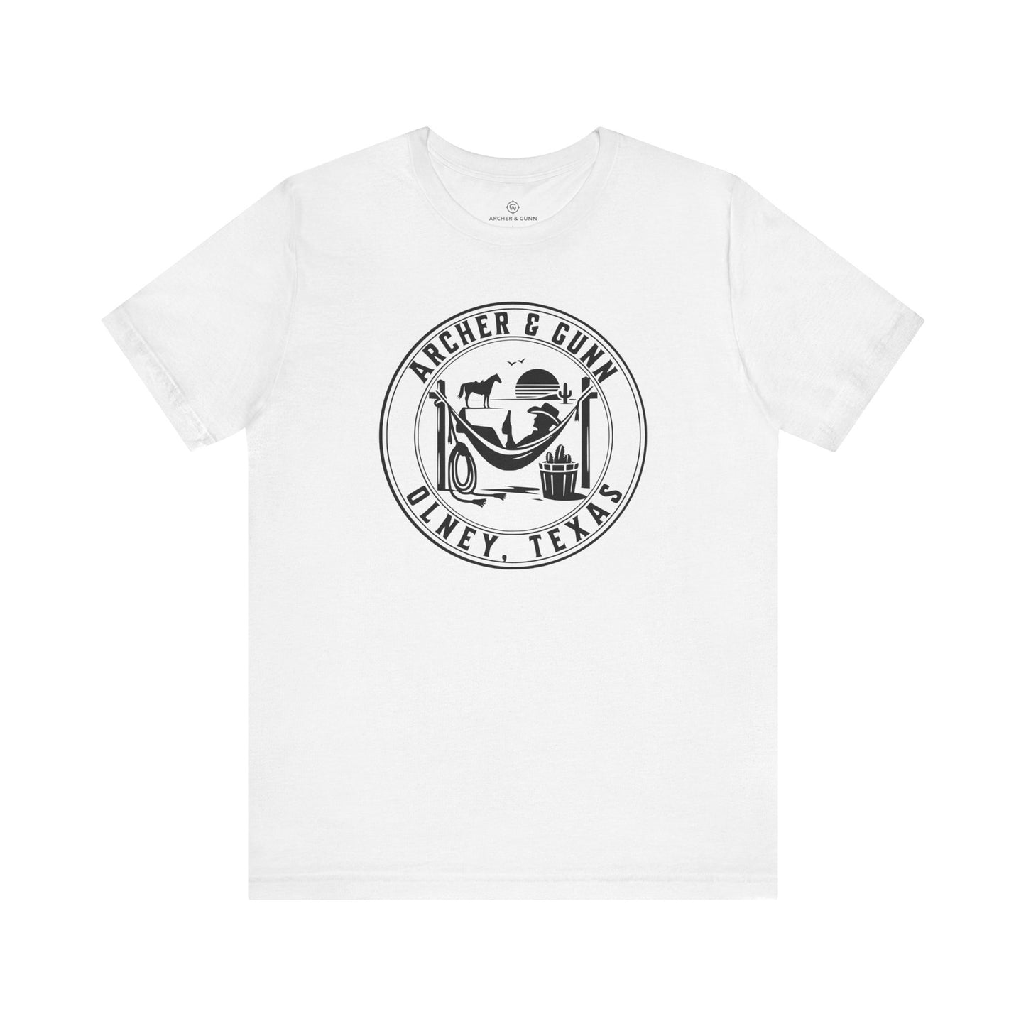 Relaxing Cowboy Short Sleeve Tee