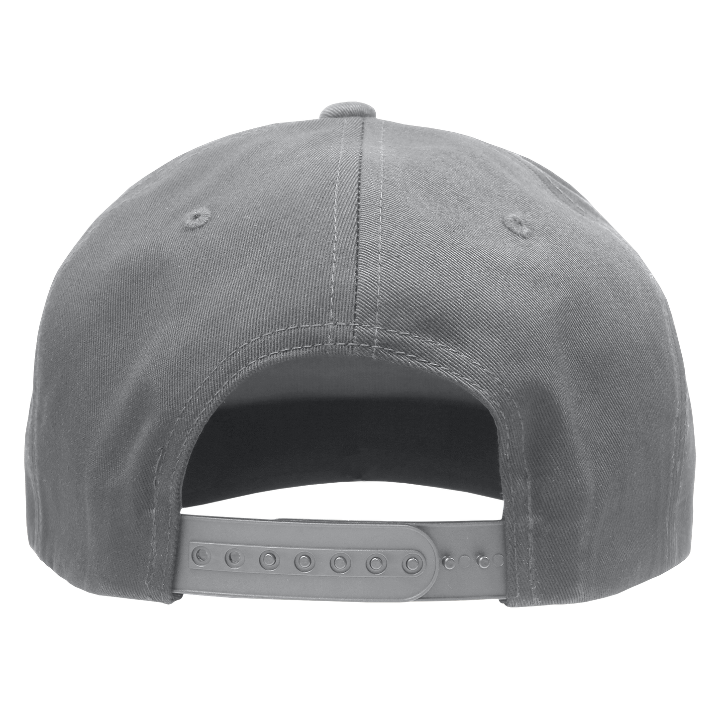Decky 1041 - Classic Flat Bill Golf Hat with Rope, Snapback: Black