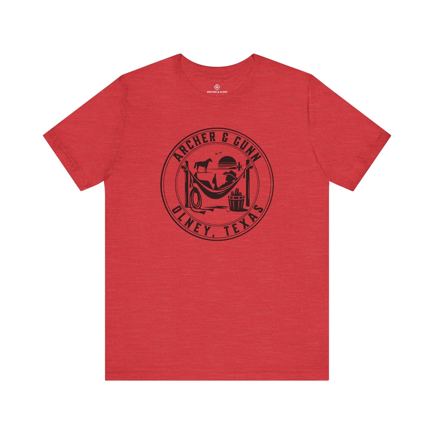 Relaxing Cowboy Short Sleeve Tee