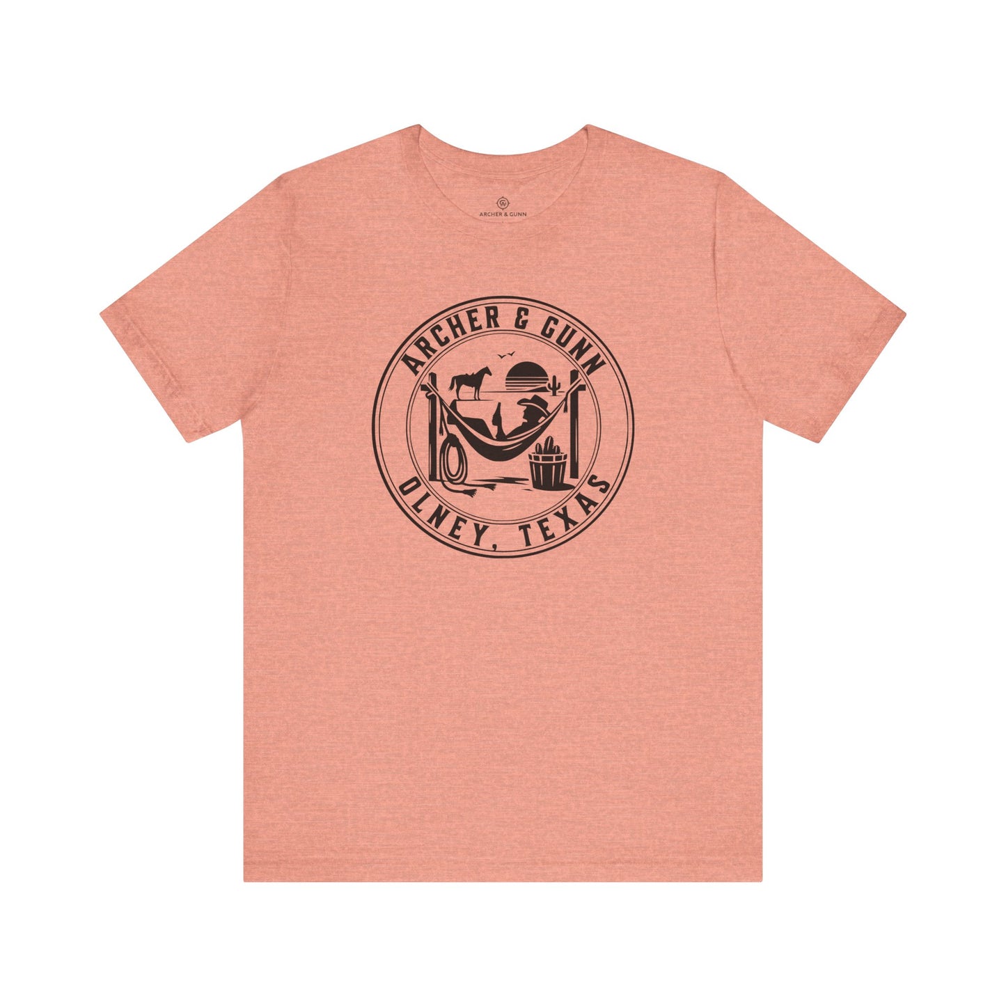 Relaxing Cowboy Short Sleeve Tee