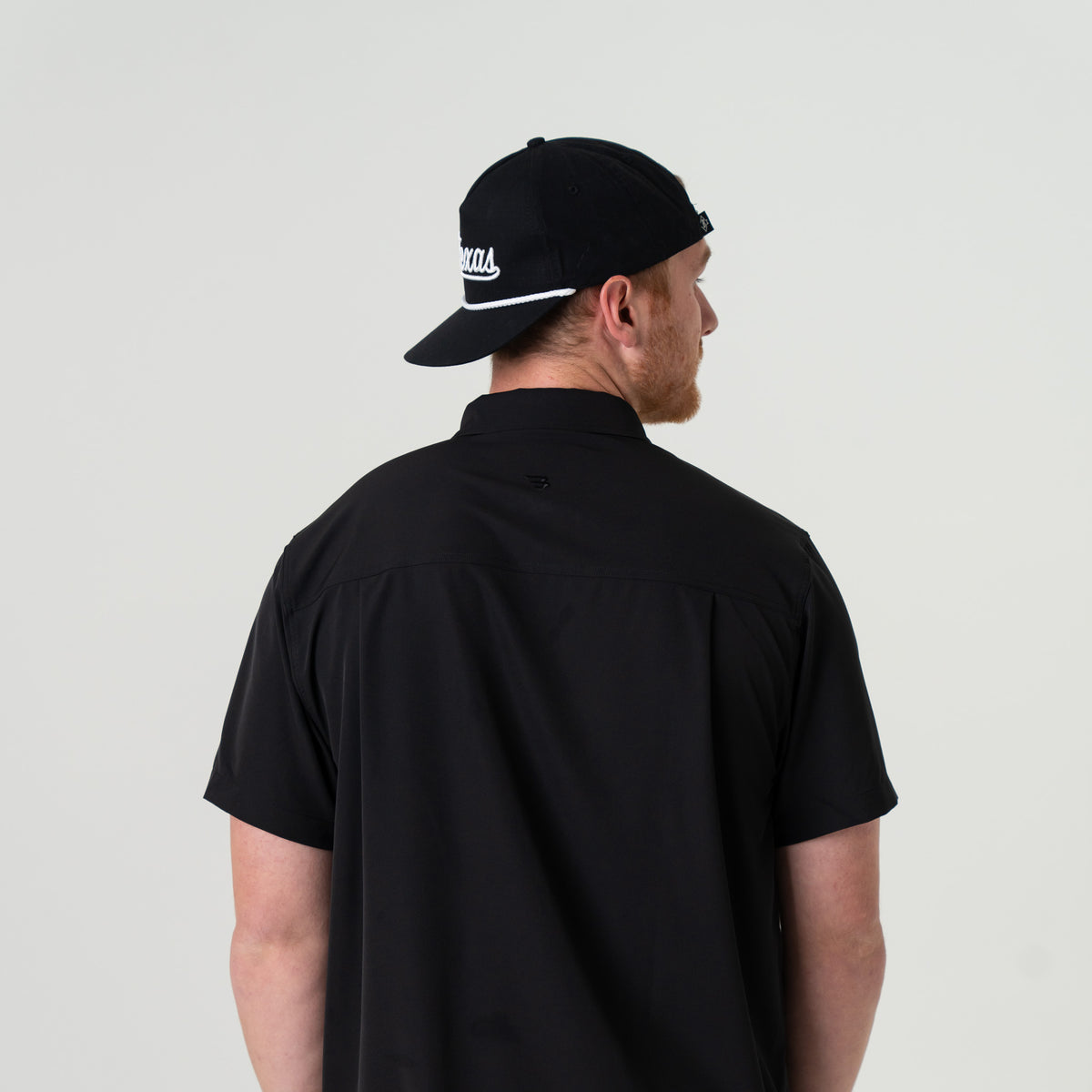 Performance Button Up - Heather Black: XXLarge
