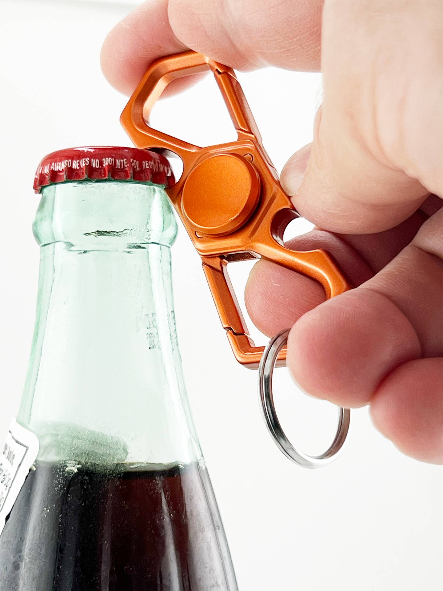 "The Fidgeter" Double Carabiner Fidget Toy