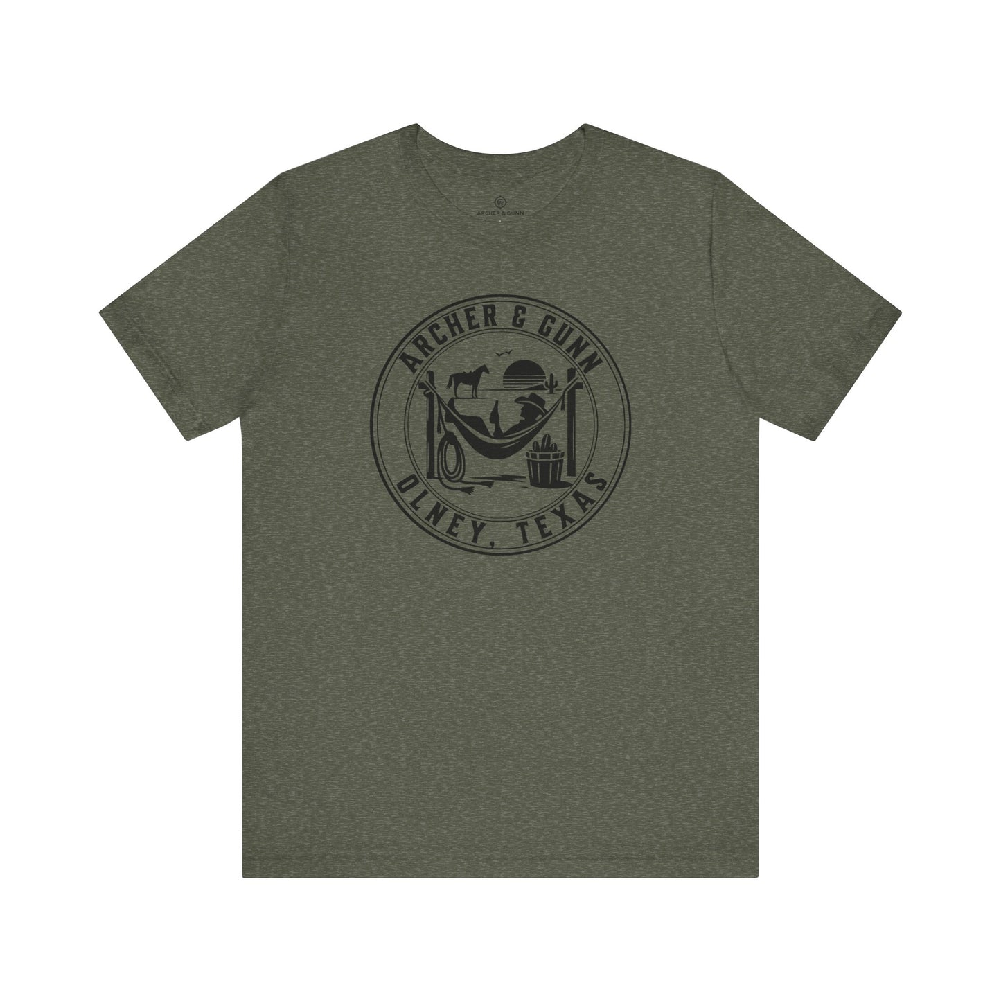 Relaxing Cowboy Short Sleeve Tee