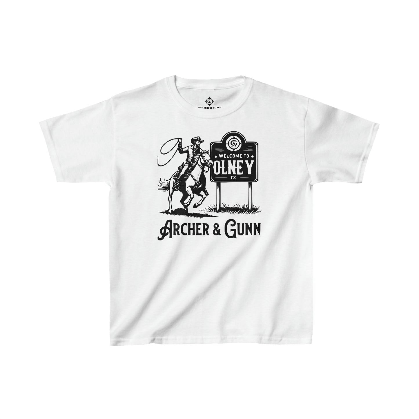 Welcome Home Cowboy Kids Tee