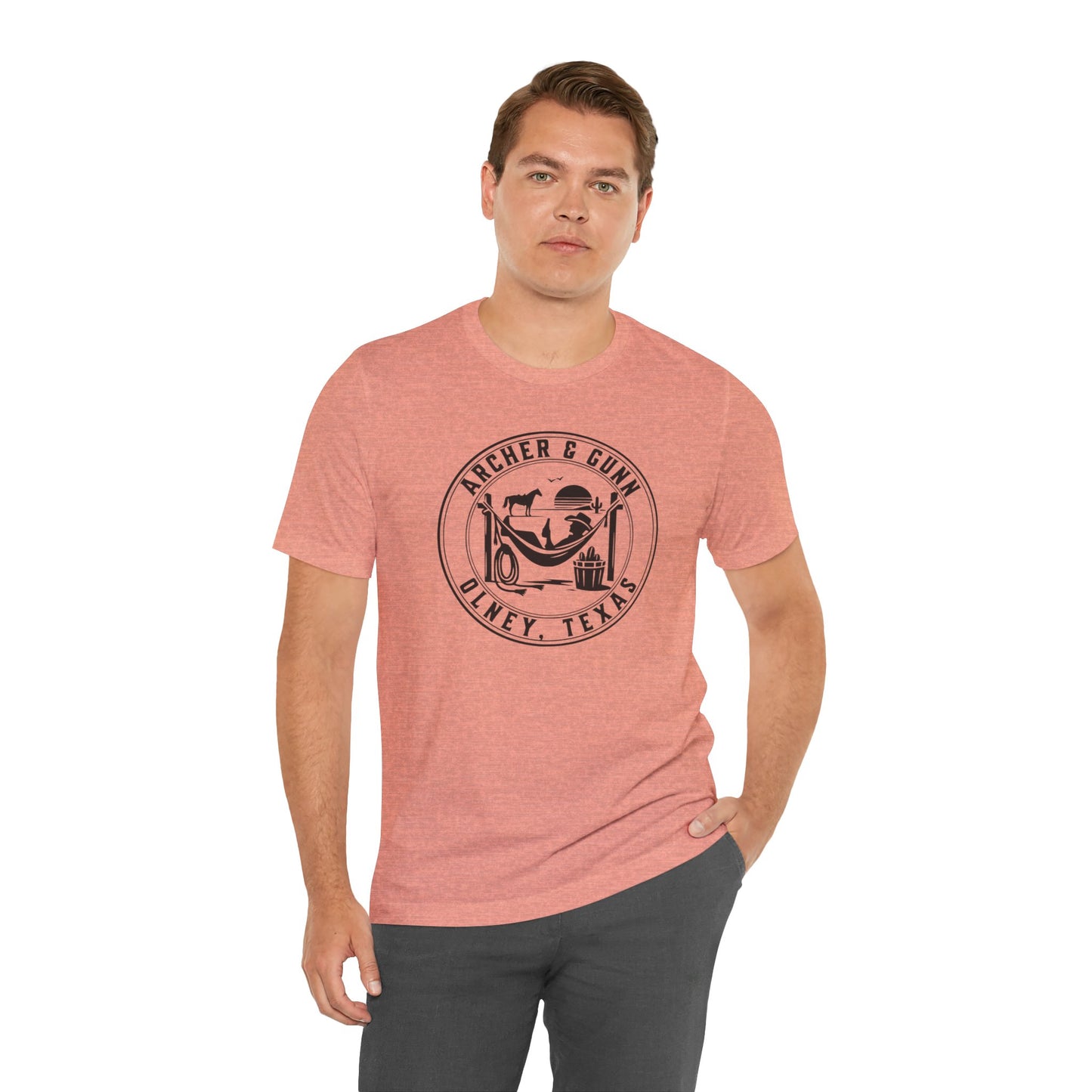 Relaxing Cowboy Short Sleeve Tee