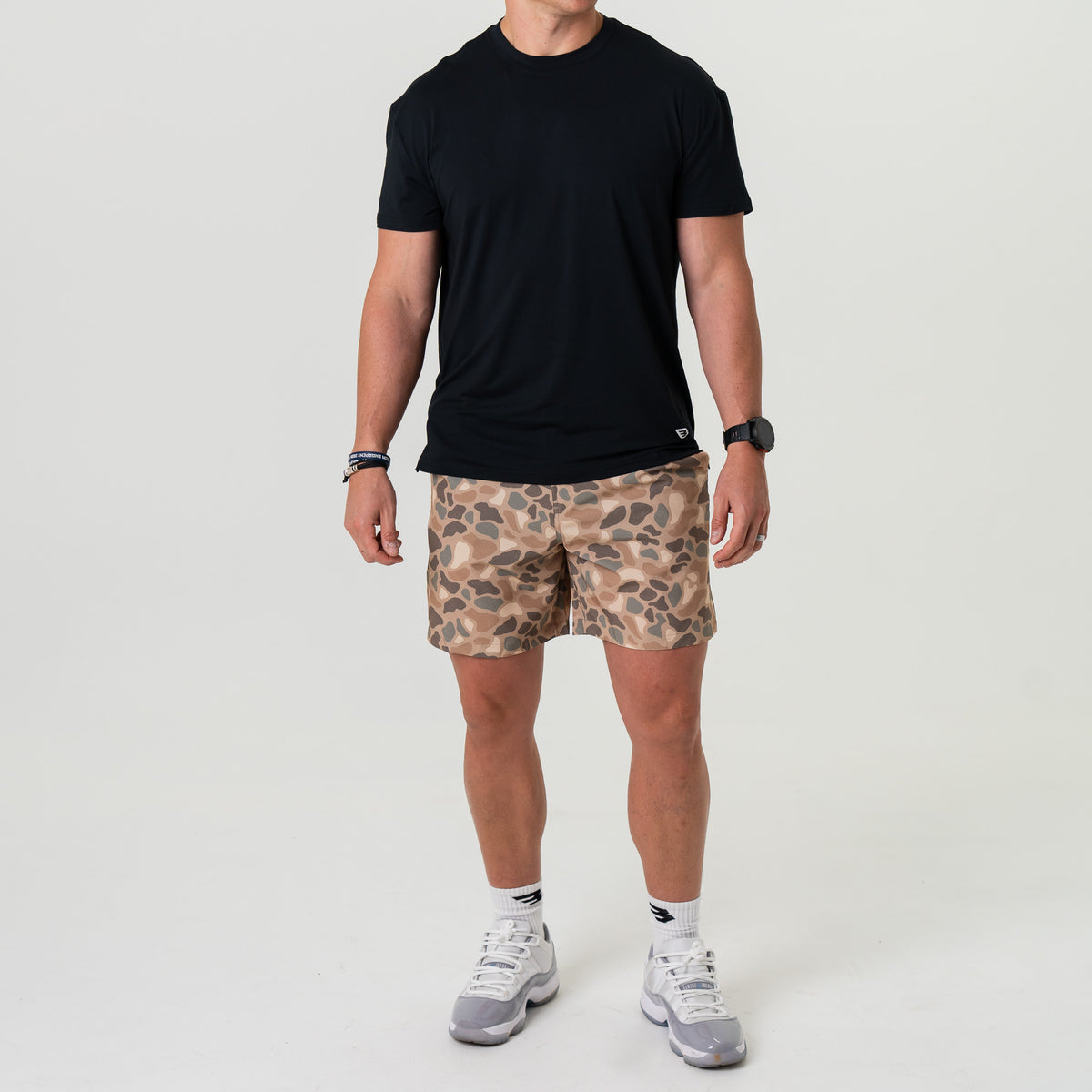 Athletic Short - Pintail Camo - Grey Liner