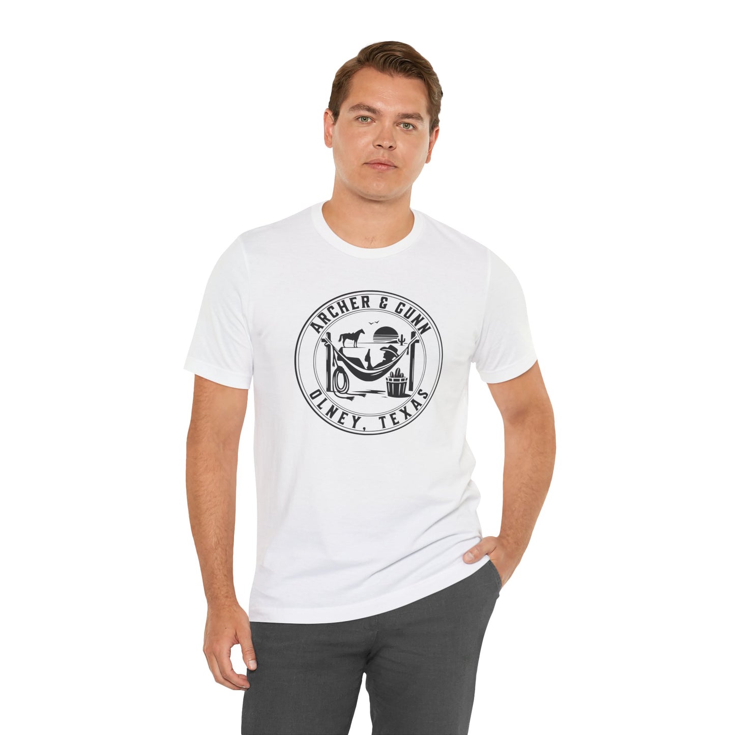 Relaxing Cowboy Short Sleeve Tee