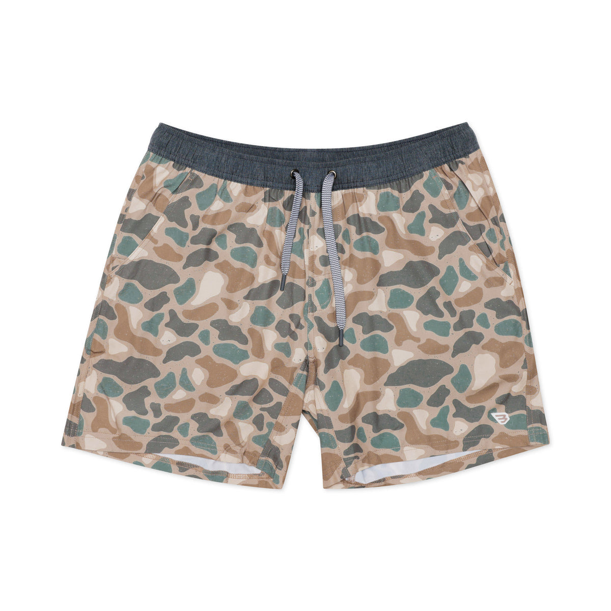 Athletic Short - Pintail Camo - Grey Liner 5.5”