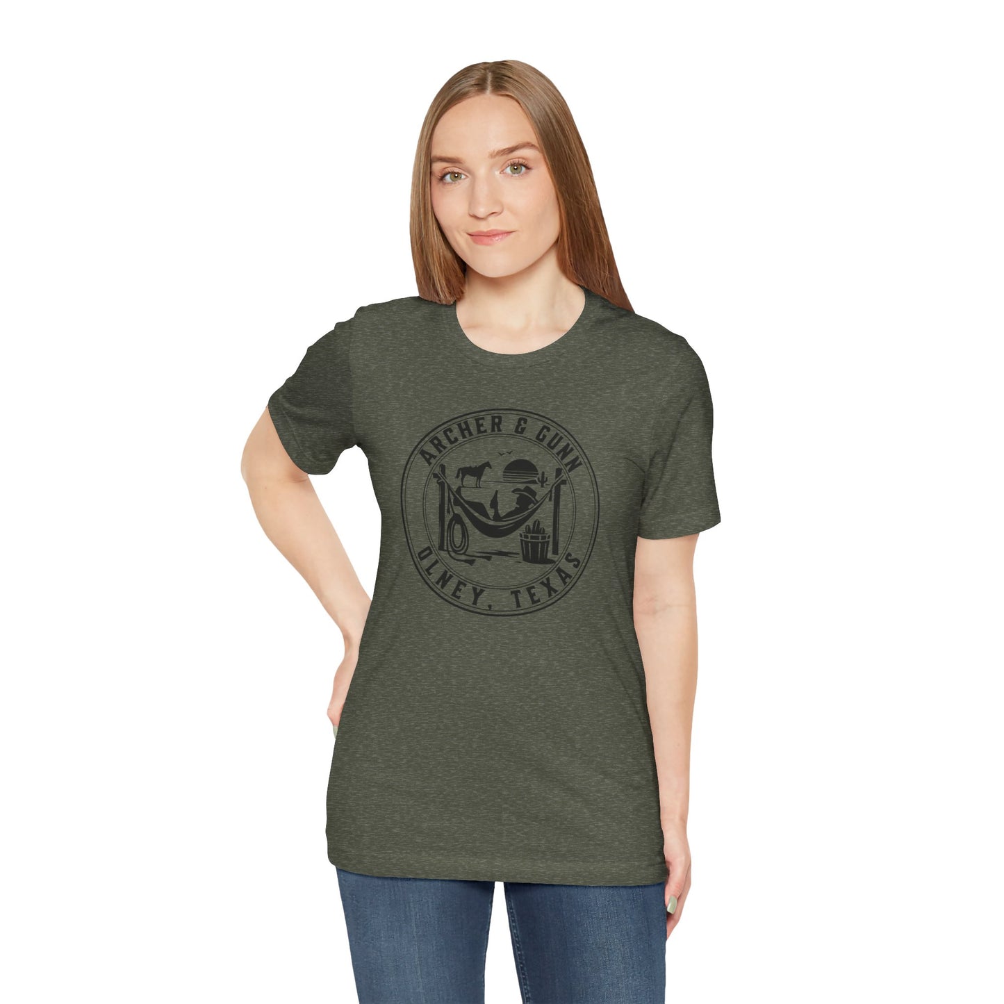 Relaxing Cowboy Short Sleeve Tee