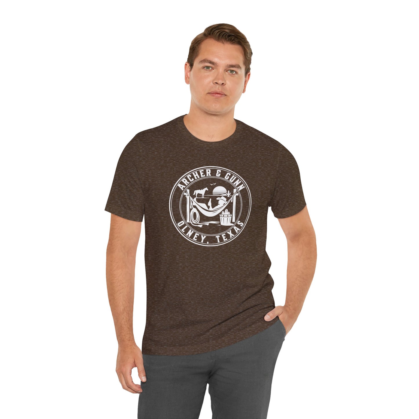 Relaxing Cowboy Short Sleeve Tee