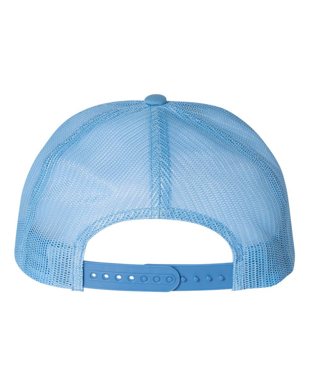 YP Classics®, Yupoong 6006 - Flat Bill Trucker Cap - 6006: White