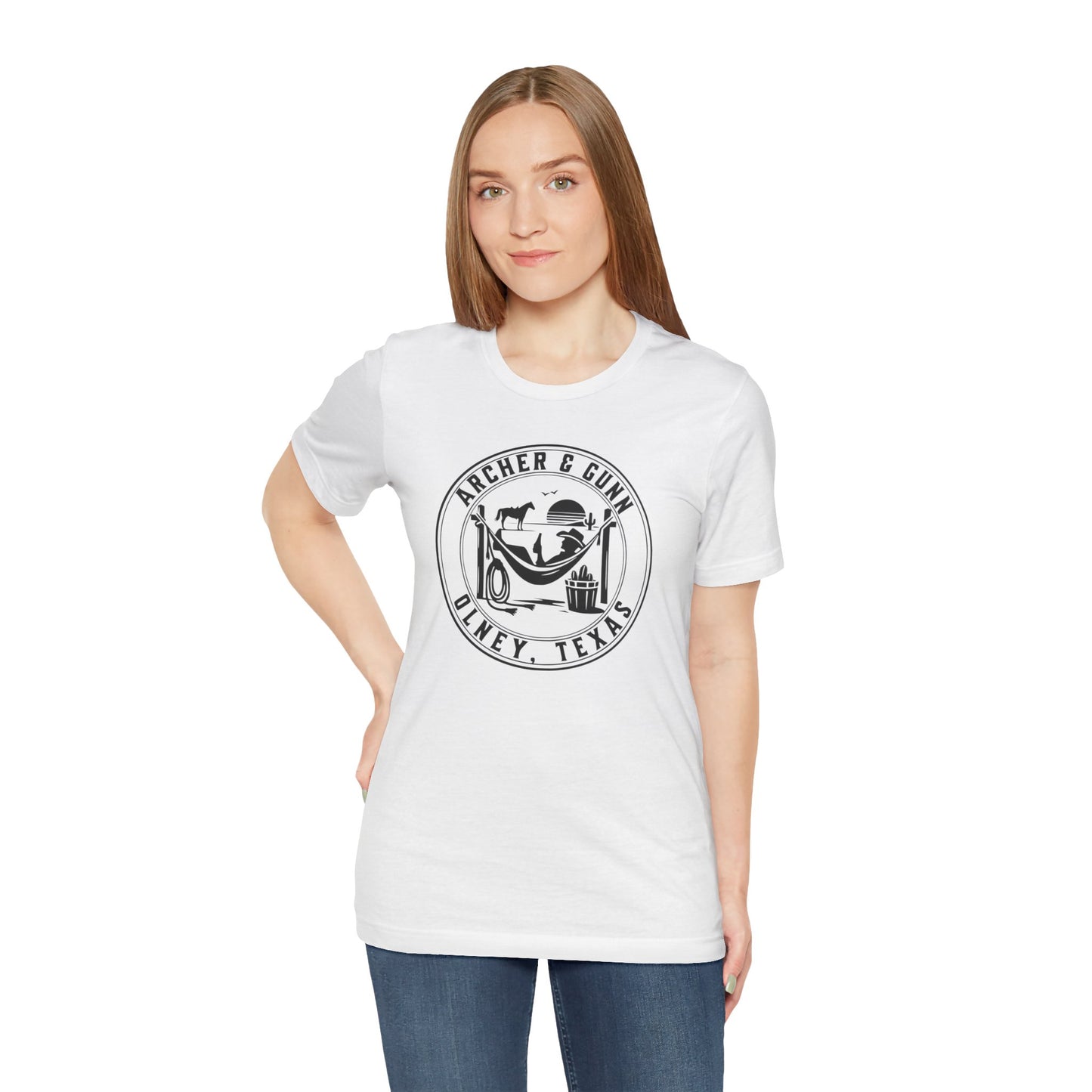 Relaxing Cowboy Short Sleeve Tee