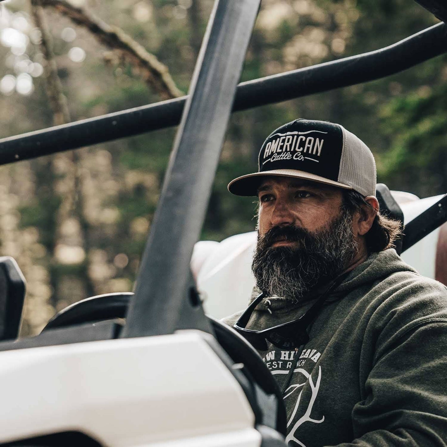 Longhorn Hat: Black Silicone