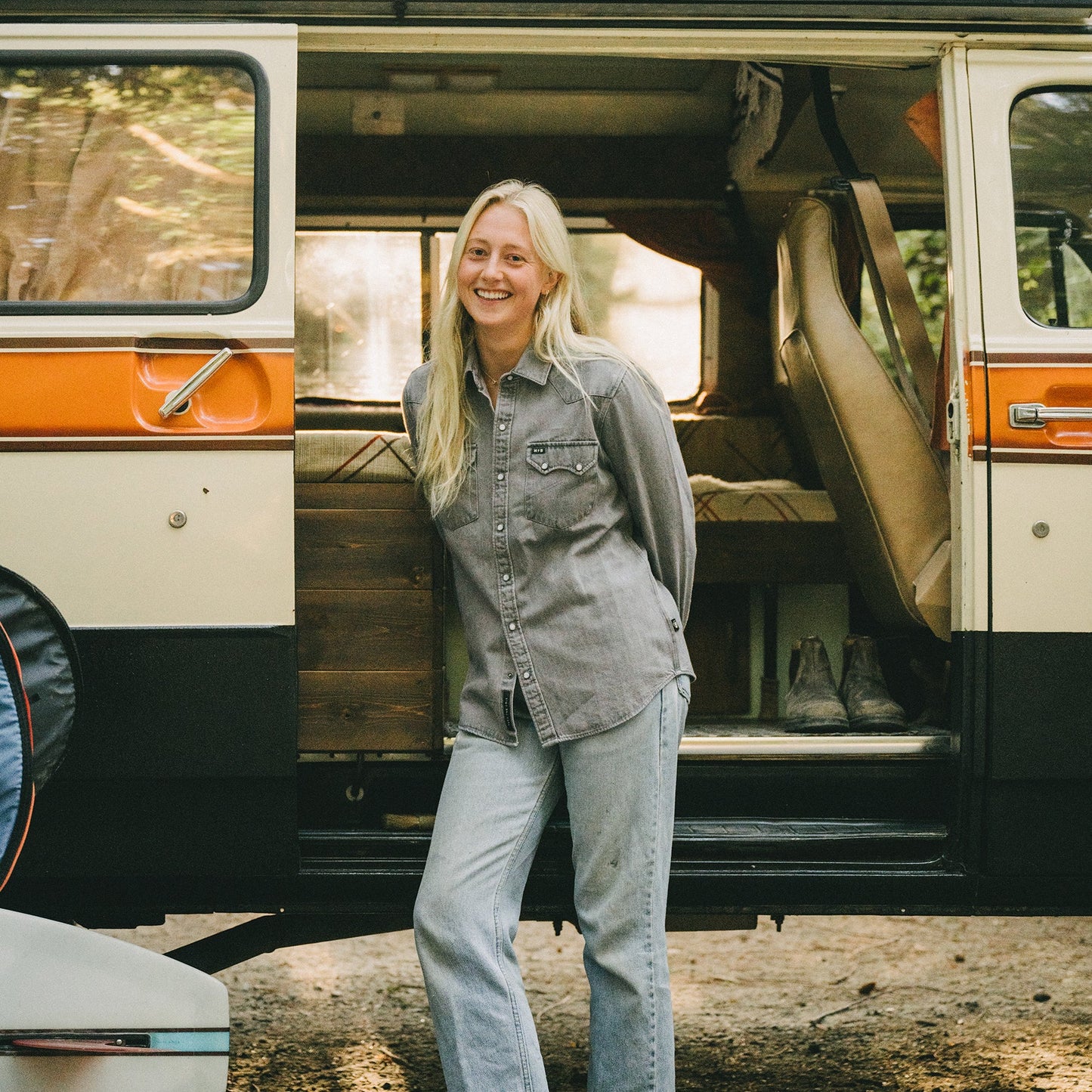 Dust Up Denim - Jovi Grey Wash