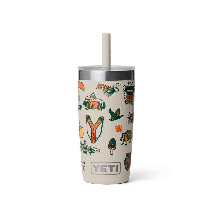 RAMBLER® JR. 10 OZ TUMBLER WITH SILICONE STRAW LID