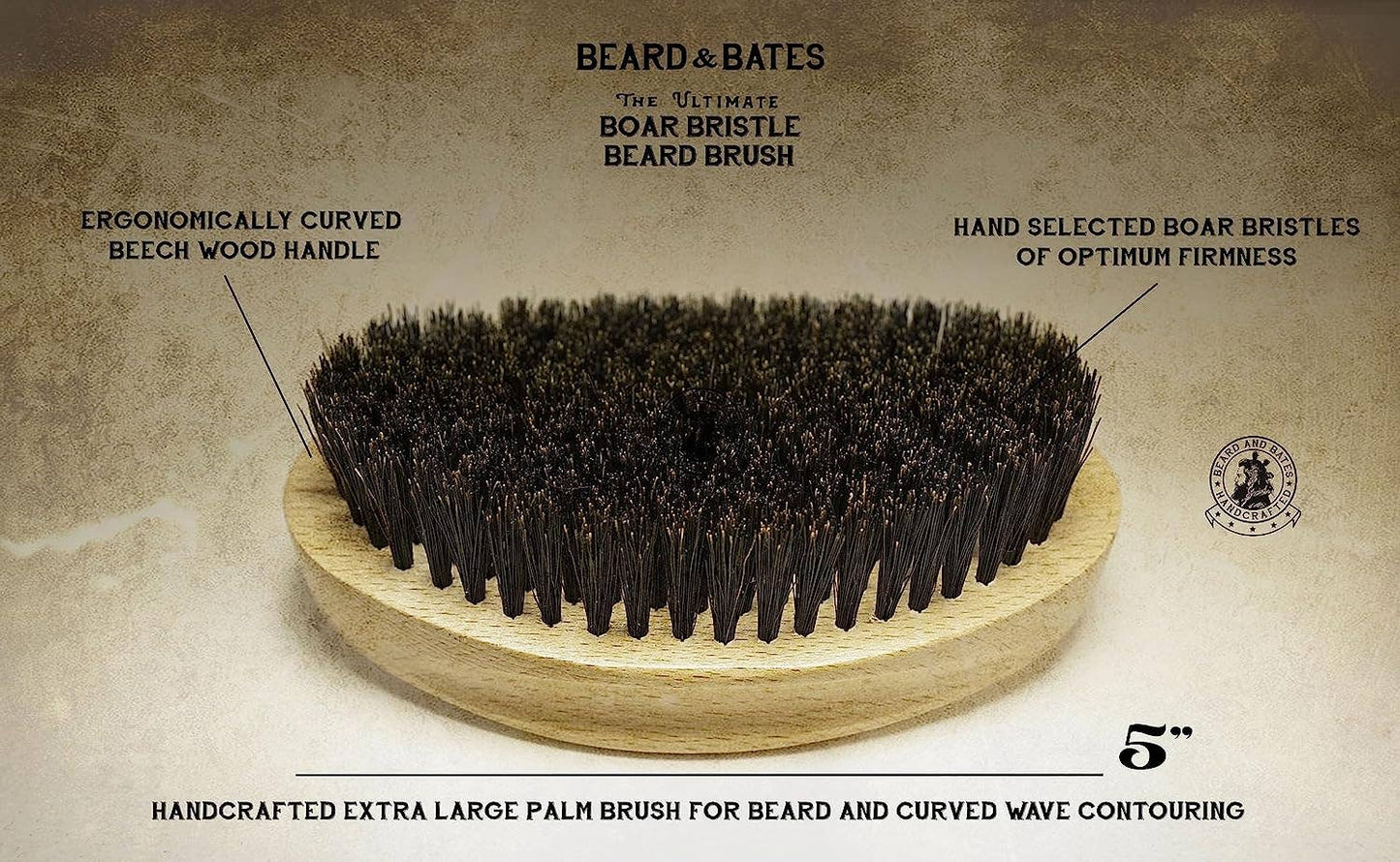 Beard & Bates | The Ultimate Boar Bristle Beard Brush