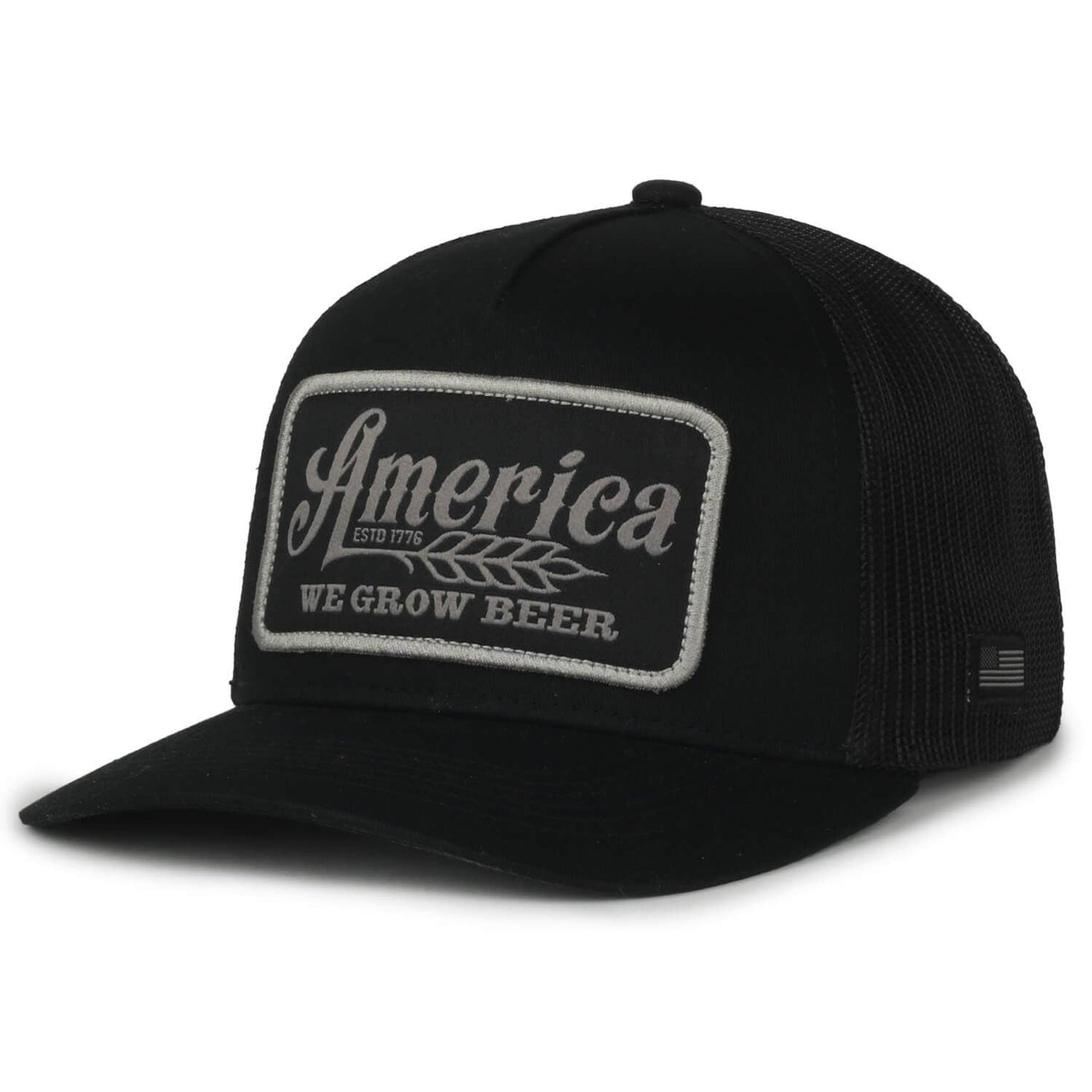 We Grow Beer Hat-Black