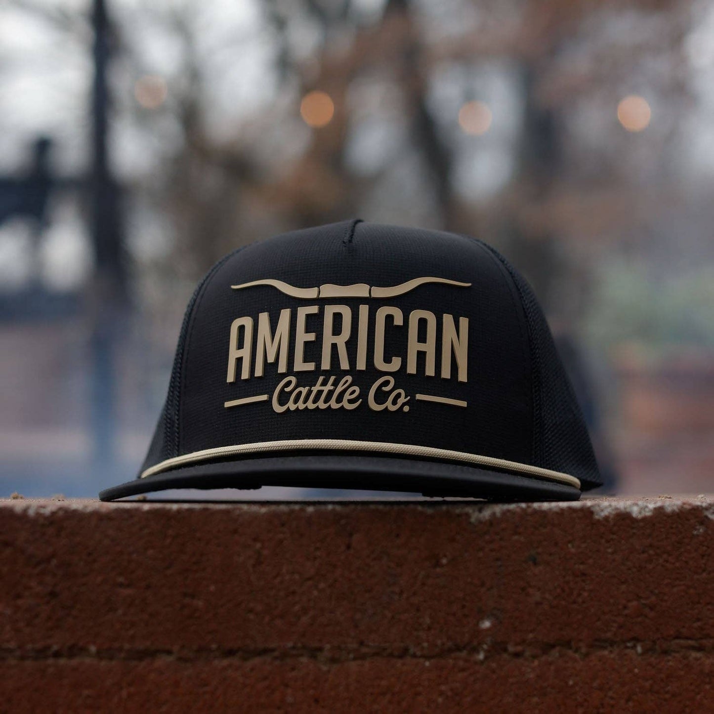 Longhorn Hat: Black Silicone