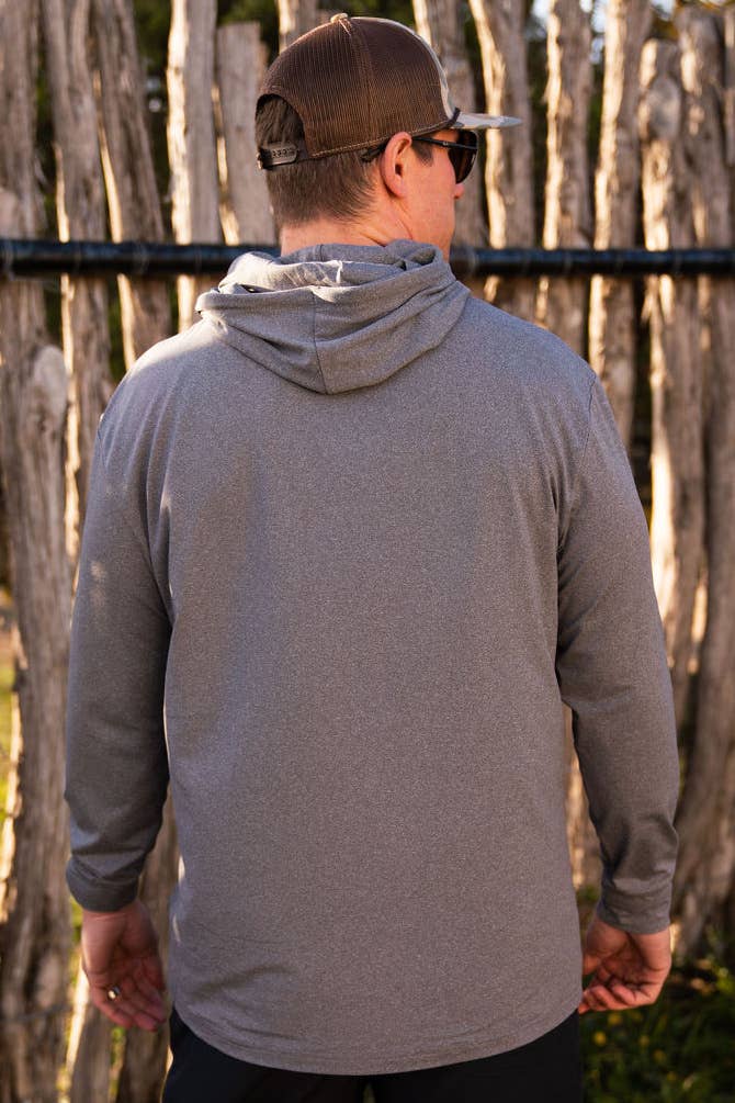 Performance Hoodie - Dark Heather Grey: Dark Heather Grey