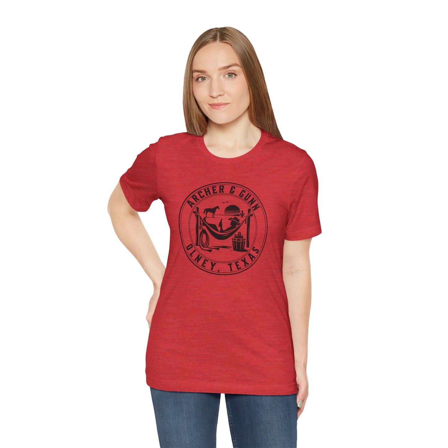 Relaxing Cowboy Short Sleeve Tee