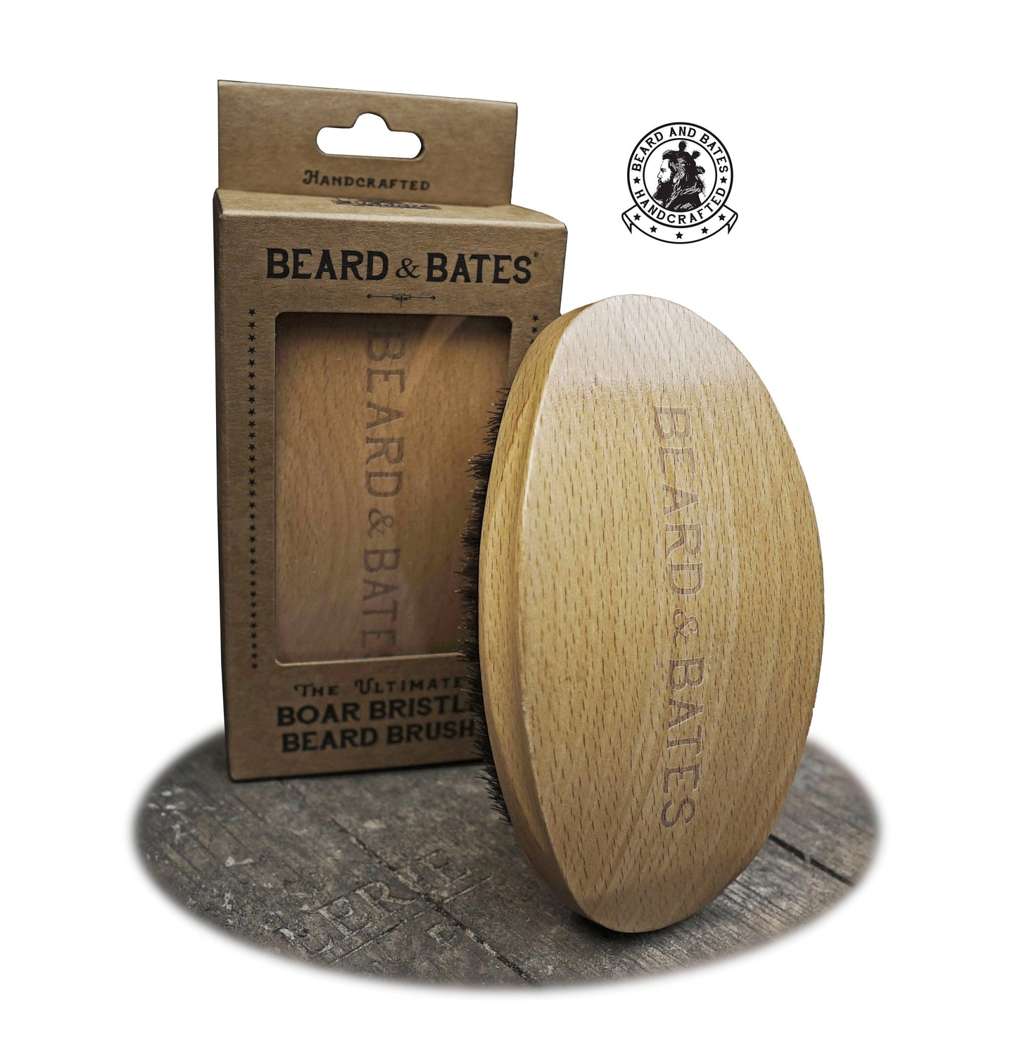 Beard & Bates | The Ultimate Boar Bristle Beard Brush