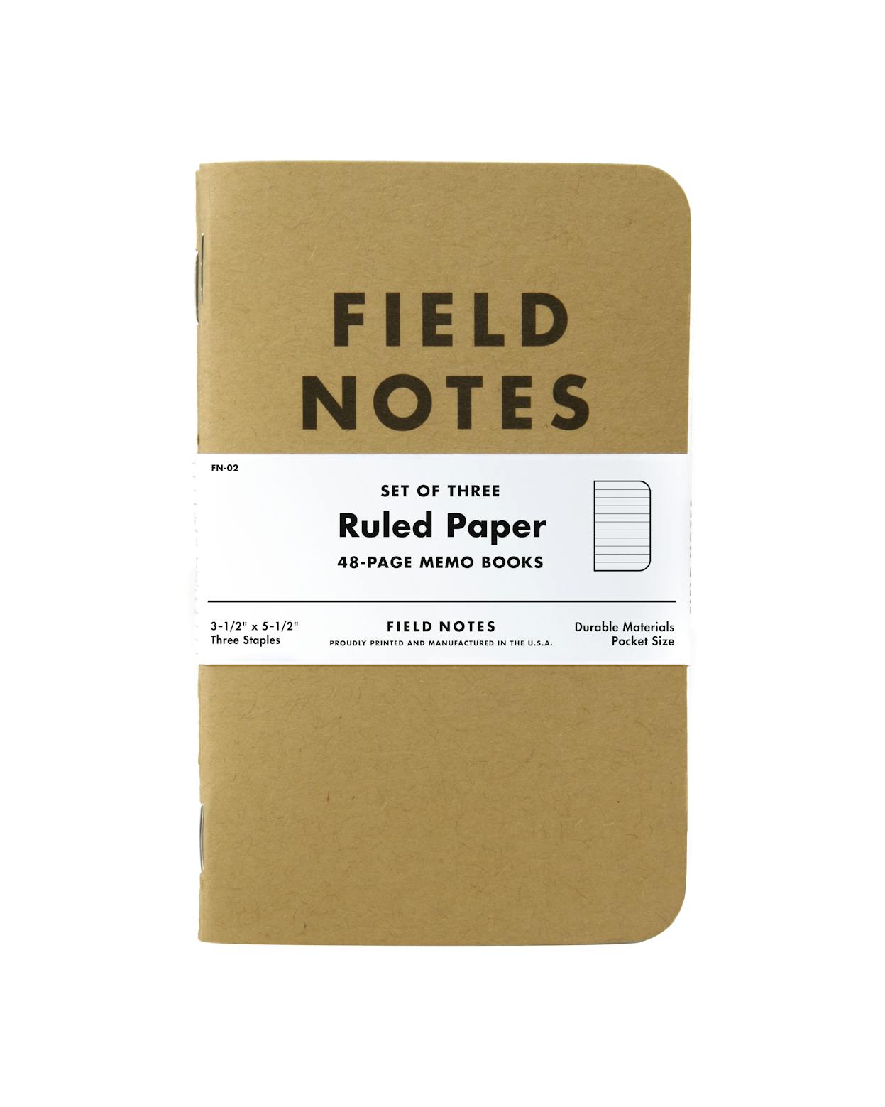 Field Notes-Original Kraft 3-Pack