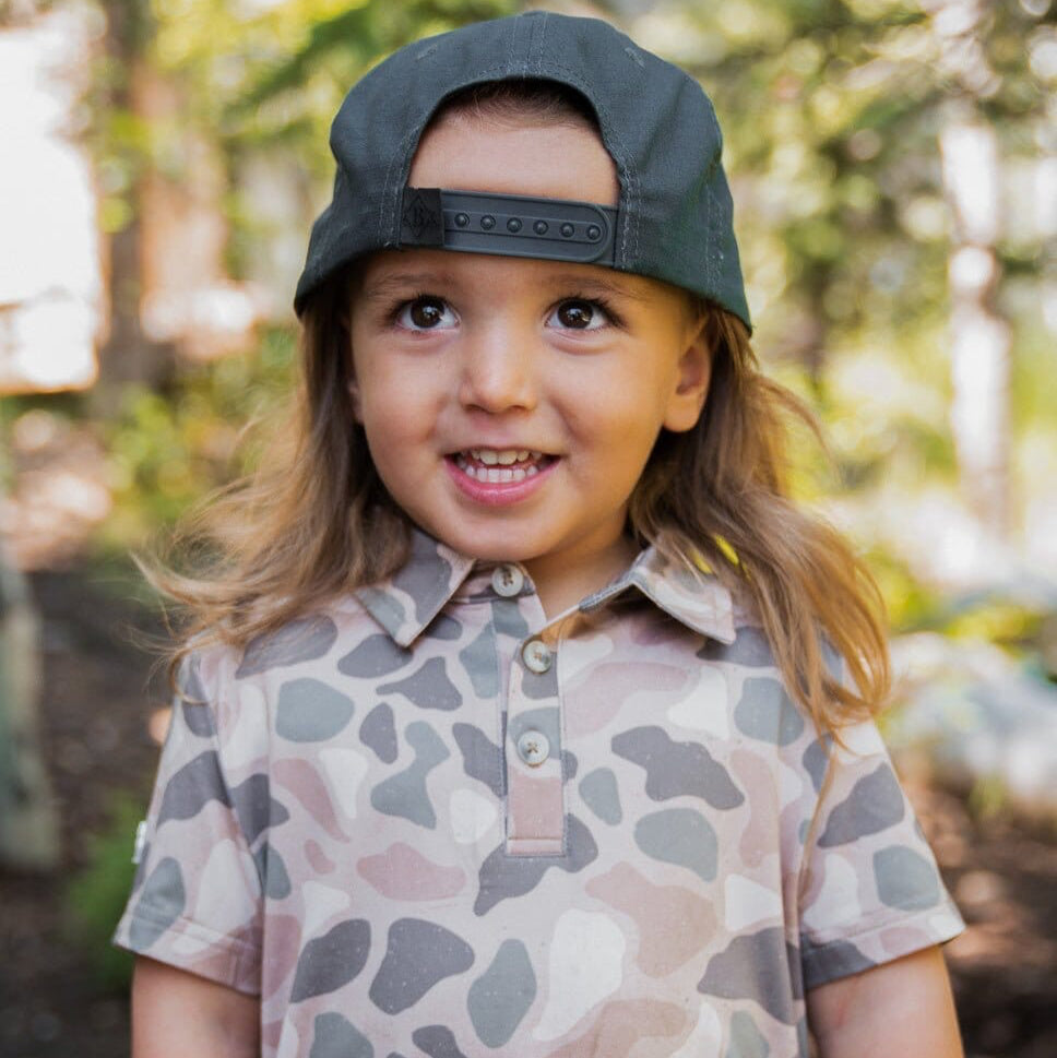 Youth-Performance Polo-Pintail Camo