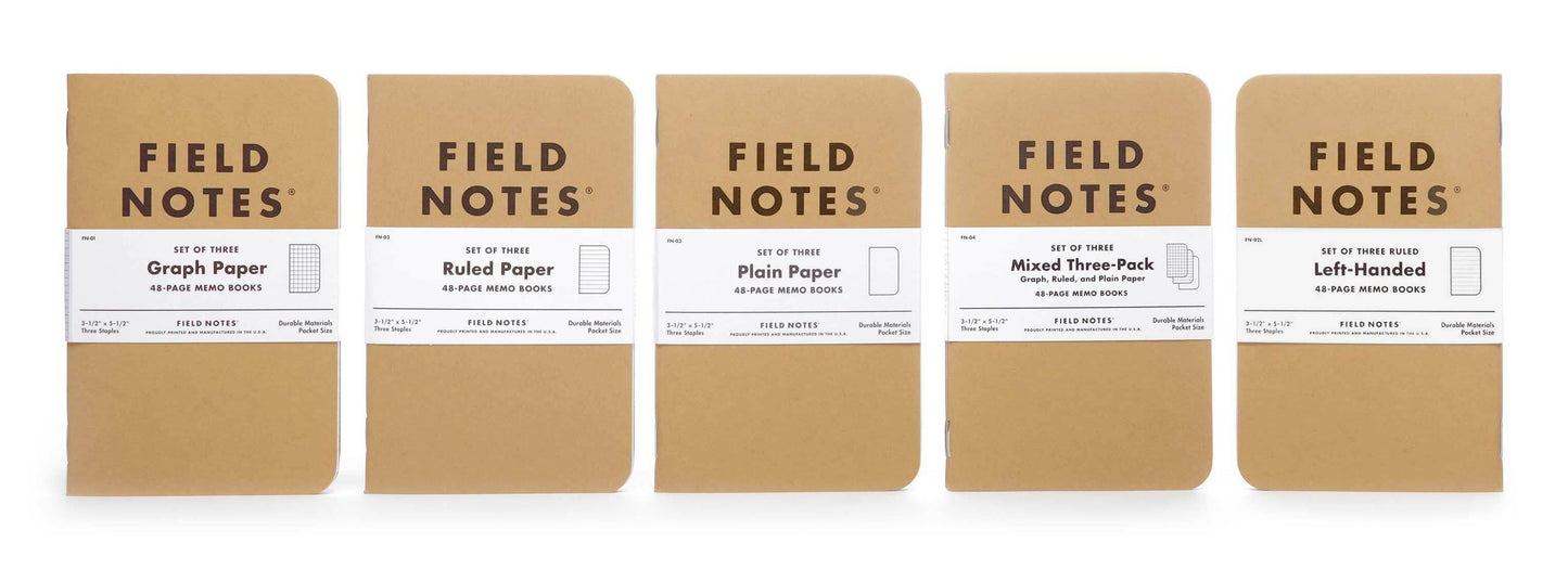 Field Notes-Original Kraft 3-Pack