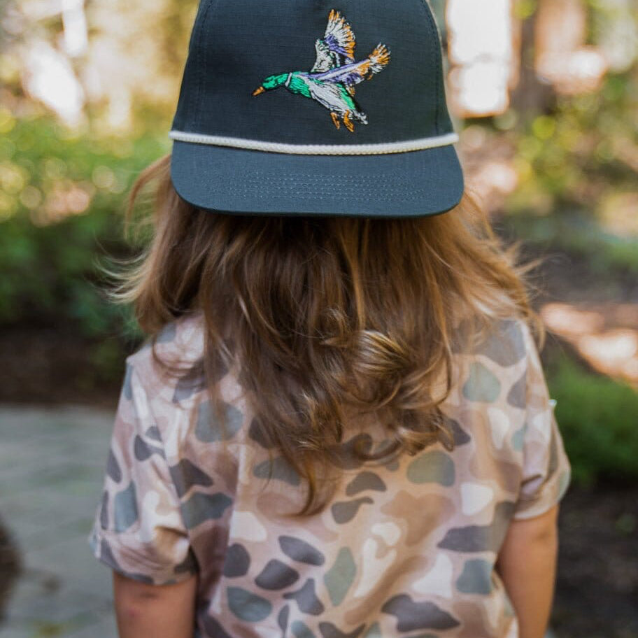 Youth-Performance Polo-Pintail Camo