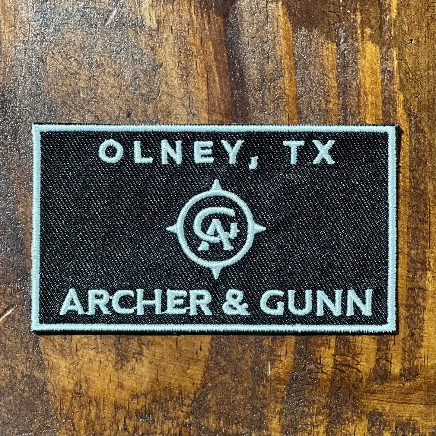 Archer & Gunn Leather Patch Hat - Decky Rope Black/White - Multiple Patch Options