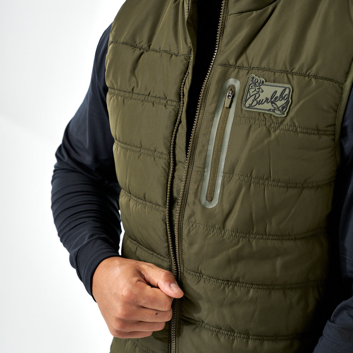 Puffer Vest - Mallard Green