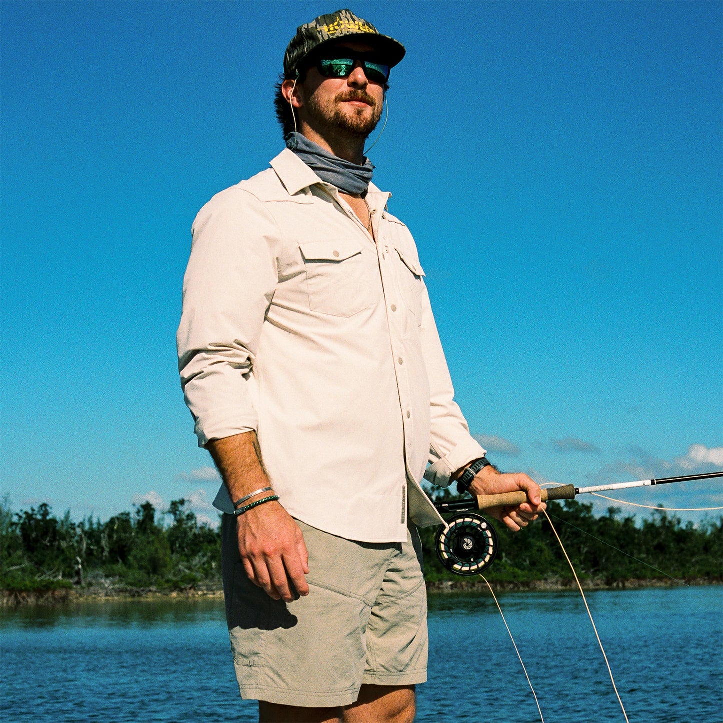 Emerger Tech Longsleeve : Chalk
