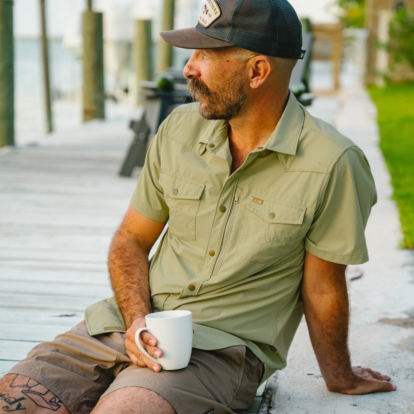 Emerger Tech Shirt : Wasabi