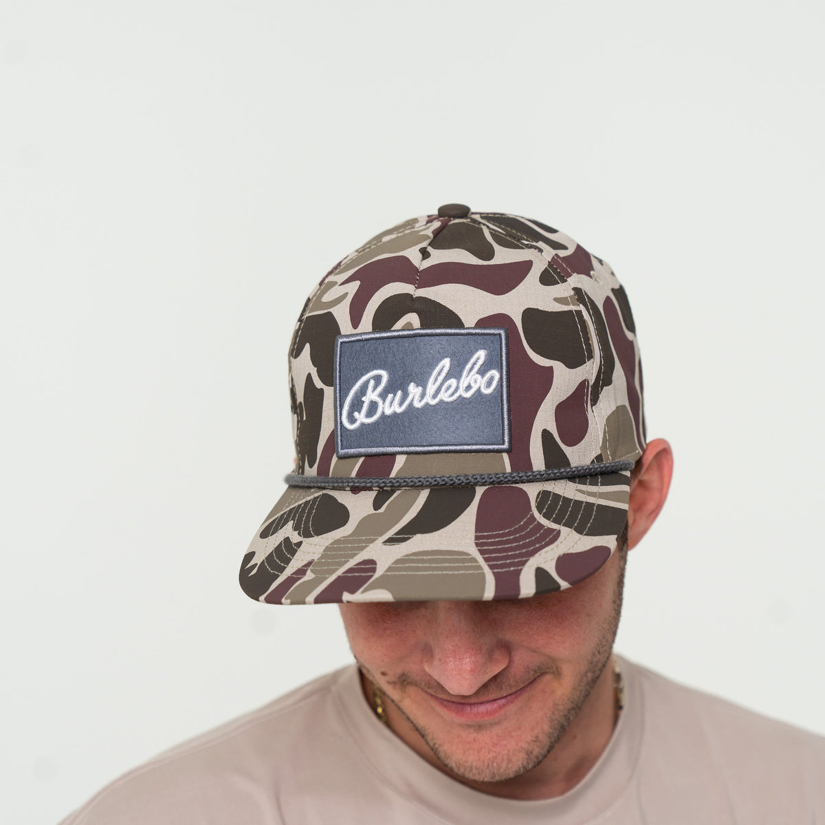 Cap - BURLEBO Script Grey Patch